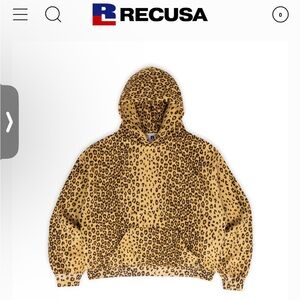 Leopard Print Hoodie